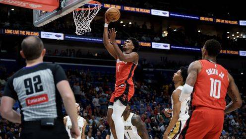 繼續(xù)努力！阿門14中11得23分6板4助1斷1帽 加時(shí)沒有得分