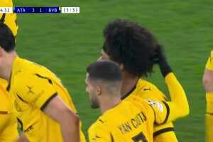  多特3-3總比分扳平！阿德耶米內切精彩兜射破門！