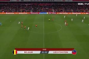 世預賽-多庫、德凱特拉雷2射1傳 比利時7-0列支敦士登
