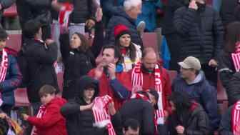 西甲-埃切維里替補傳射 赫羅納3-0完勝畢爾巴鄂競技