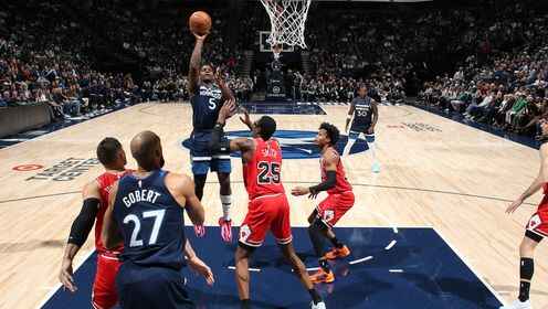 ??森林狼不敵公牛 蘭德爾30+7+6 愛德華茲25中9 吉迪復出21+6+5