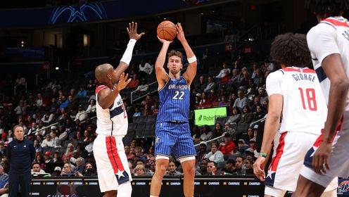 ??魔術(shù)客場(chǎng)輕取奇才 班凱羅28+11+4 小瓦格納25+6+6