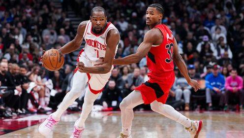 ??火箭力擒猛龍取連勝 杜蘭特31分 小賈25+5+5 鶯歌&巴恩斯60分