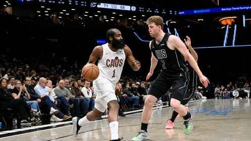 ??騎士送籃網8連敗 哈登復出22+9+8 莫布里17+13 沃爾夫23+9