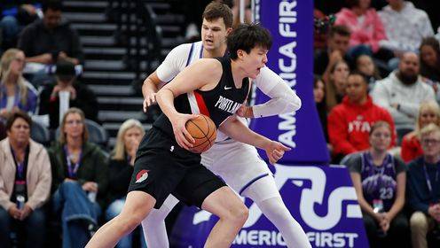 🏀季前赛-杨瀚森3分+6犯离场 格兰特32+6 开拓者3人20+憾负爵士
