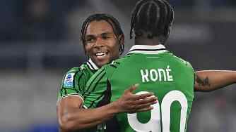 [咪咕全场集锦]意甲-丹尼尔·马尔蒂尼破门马鲁西奇补时绝杀 拉齐奥2-1萨索洛