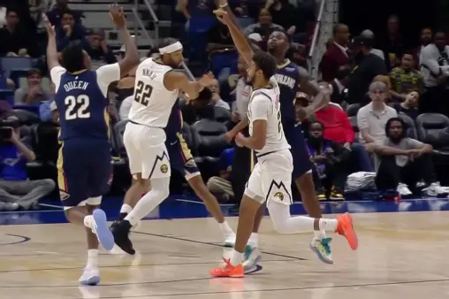 【全场回放】 鹈鹕vs掘金 (盛哲)