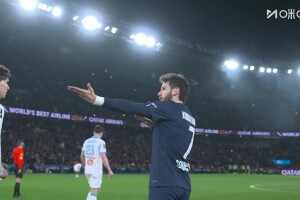  大巴黎鎖定勝局！K77不停球精彩凌空抽射破門！