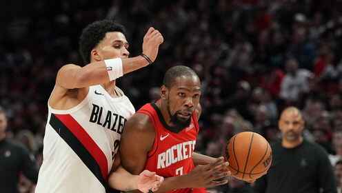 ??小楊3分3板2助 開拓者險勝火箭 阿夫迪亞轟41分&伊森絕殺超時