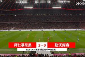德甲-格納布里破門杰克遜建功 拜仁3-0勒沃庫森5分領跑