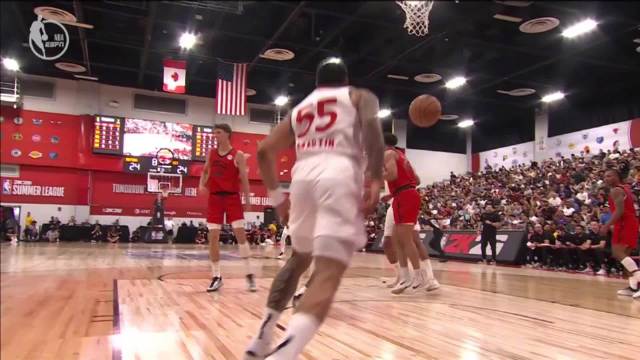 🏀夏联-劳森22+6 利伯蒂21分 河村6中1 猛龙5人上双大胜公牛