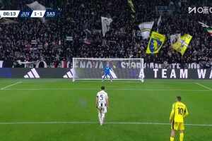  射失點球！弗拉霍維奇造點，洛卡特利主罰點球綿軟無力被沒收！