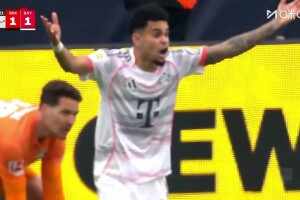  絕境！迪亞斯假摔兩黃變一紅被罰下！拜仁只剩 9 人應(yīng)戰(zhàn)！