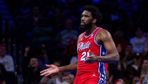 絕殺三分超時(shí)且打鐵！恩比德14中6拿到20分6板4助2帽