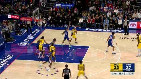 ??76人擊退步行者止連敗 馬克西29+8&生涯新高8斷 恩比德30+9