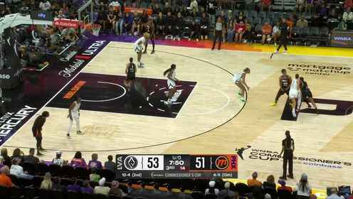  06月18日WNBA常规赛 拉斯维加斯王牌86-76菲尼克斯水星