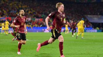  欧洲杯-丁丁破门卢卡库进球无效+2场被吹3球 比利时2-0罗马尼亚