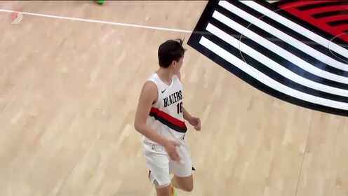 ?生涯第2個三分！楊瀚森接球速射轟進！隨后開槍慶祝~