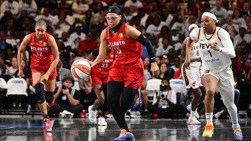 09月15日WNBA季后賽首輪G1 印第安納狂熱  68 - 80  亞特蘭大夢想 全場集錦