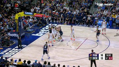 ??掘金勝太陽迎首勝！約基奇三節三雙&14+14+15 布克31+7+8失誤