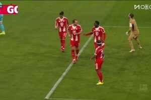  凱恩反擊一條龍送助攻！迪亞斯推射破門拜仁半場3-1領(lǐng)先！