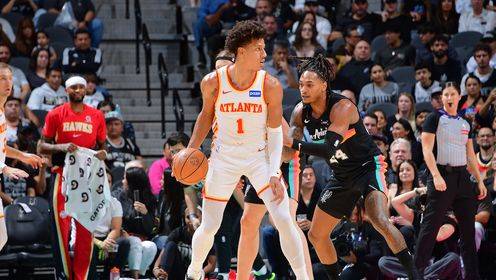 高效15中10！杰倫-約翰遜vs馬刺得26+12+7集錦