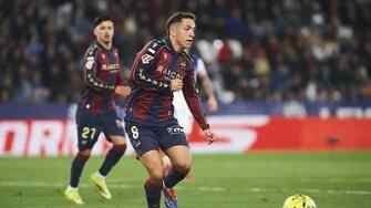 [咪咕全场集锦] 西甲-埃斯皮梅开二度 莱万特主场2-0莱万特十人阿拉维斯