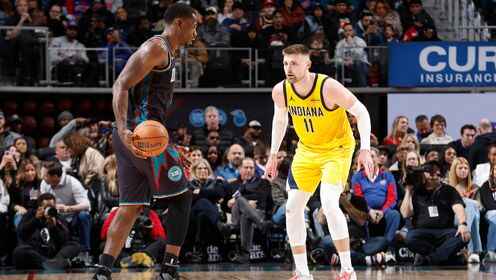 ??活塞43分大勝步行者 坎寧安16+5 杜倫15+8 鄧羅16分