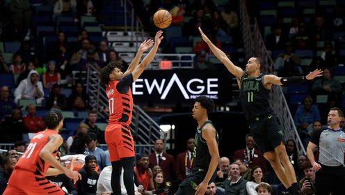 14中8！夏普vs鹈鹕得到21+3+3集锦