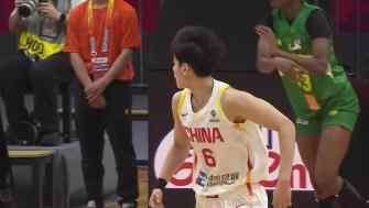 [杨舒予上篮]杨舒予底线突破帅气拉杆上篮