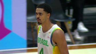  12月01日男篮世美预 巴西男篮78-62智利男篮 全场集锦