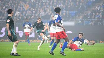  德甲-武什科维奇蝎子摆尾破门波尔森绝杀 汉堡3-2不莱梅