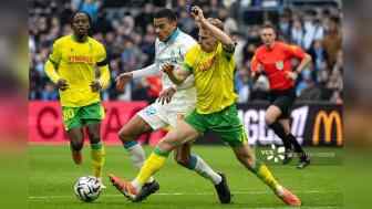 法甲-森通澤破門費(fèi)爾梅倫、納迪爾染紅 九人馬賽0-2南特