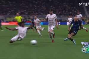 [进球视频] 国米打破僵局！迪马尔科下底传中，图拉姆轻松推射破门！
