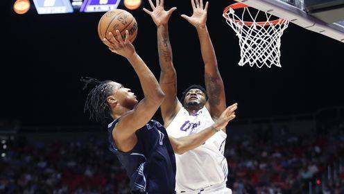 🏀夏联-森萨博37分 贝利18+7 GG-杰克逊27+5 爵士17分逆转灰熊