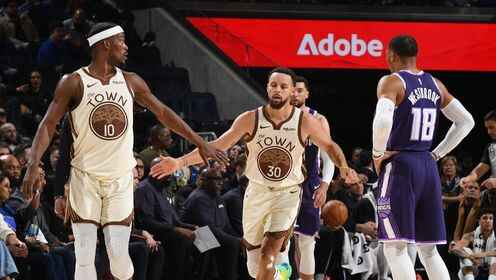 ??勇士末節(jié)一波送國(guó)王7連敗 庫(kù)里27+10 巴特勒15分 德羅贊24分