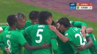 恩科洛洛助攻張玉寧搶點破門，國安86分鐘扳平泰山