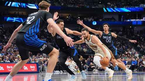 ??獨行俠三人20+擒勇士4連勝 弗拉格21+11 庫里38分 庫明加傷退