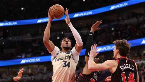 ??雄鹿終結(jié)公牛5連勝 字母哥復(fù)出29+8 羅林斯20+7 武切維奇16+7