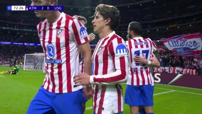 馬競擴(kuò)大比分！瑟爾洛特打門被擋后加拉格爾勁射入網(wǎng)