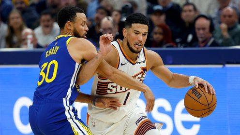 ??勇士拒絕太陽逆轉(zhuǎn) 庫里28分 穆迪24分 布克空砍38分