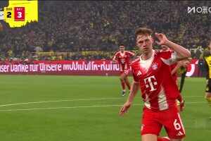 絕殺球？！小貝林解圍沒頂遠，基米希墊射破門