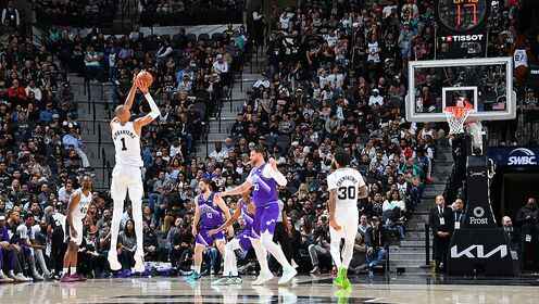 7記三分賽季新高！文班亞馬沒怎么出汗 輕松砍下33分10板2斷2帽