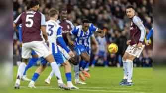  英超-辛謝爾伍德烏龍米爾納追平英超登場紀錄 維拉1-0布萊頓