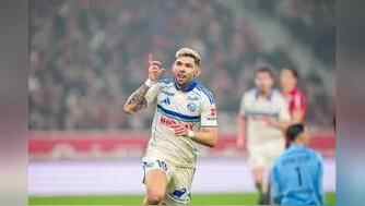  法甲-帕尼切利建功戈多雙響 斯特拉斯堡客場4-1里爾