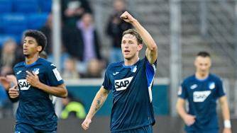 德甲-沃特·伯格传射B·图雷破门 霍芬海姆3-0完胜奥格斯堡