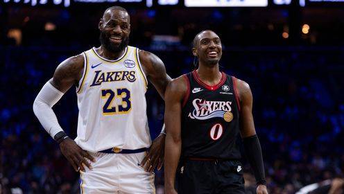 ??湖人勝76人回西部第2 東契奇buff拉滿 老詹收比賽 大帝21中4