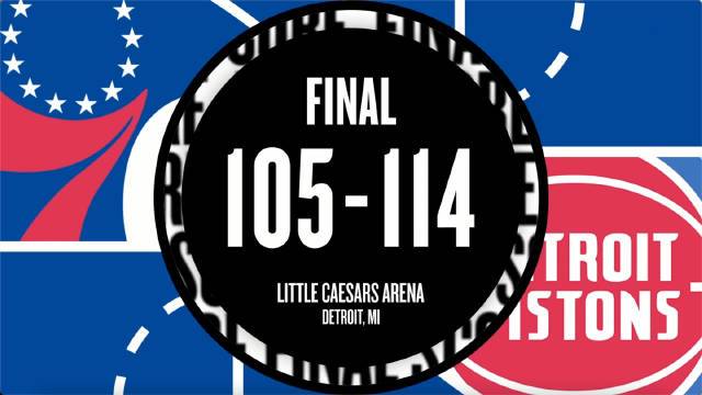 ??活塞6人上雙力克76人豪取9連勝 詹金斯19+8 馬克西31+7