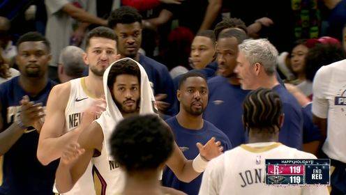 申京最后時刻強攻1打2不進錯失絕殺，杜蘭特?zé)o奈甩手！