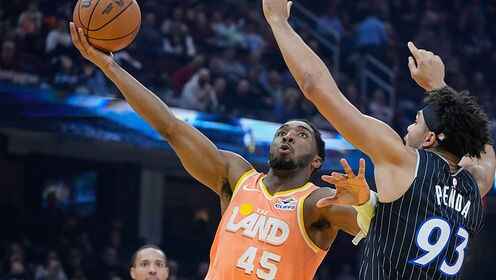 暴走！米切尔vs魔术全场疯狂砍下45分集锦